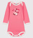 Body manches longues bébé fille