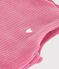 Effen fluwelen trappelzakje voor baby's TOG 3 roze