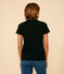 Le Droit, katoenen T-shirt voor dames met V-hals blauw SMOKING