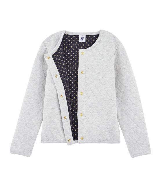 Cardigan enfant fille gris BELUGA CHINE
