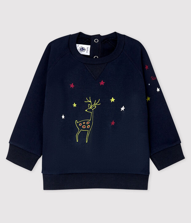 Sweatshirt van molton babyjongen SMOKING