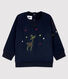 Sweatshirt van molton babyjongen