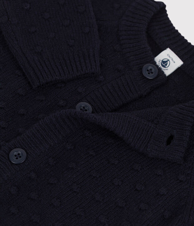 Babycardigan in tricot van wol SMOKING