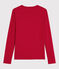 Katoenen dames T-shirt Sea island rood TERKUIT