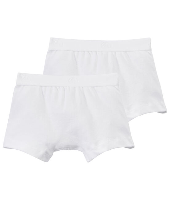 Duo boxershorts jongens wit LOT