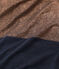 Robe manches courtes femme en lin naturel irisé bleu SMOKING/rose COPPER