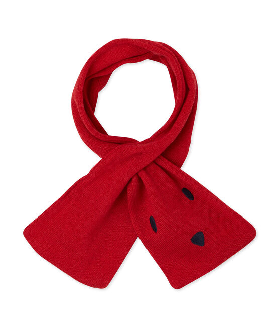 Echarpe bébé mixte rouge FROUFROU