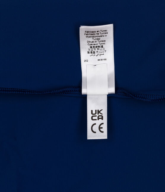 Anti-UV T-shirt voor kinderen blauw MEDIEVAL
