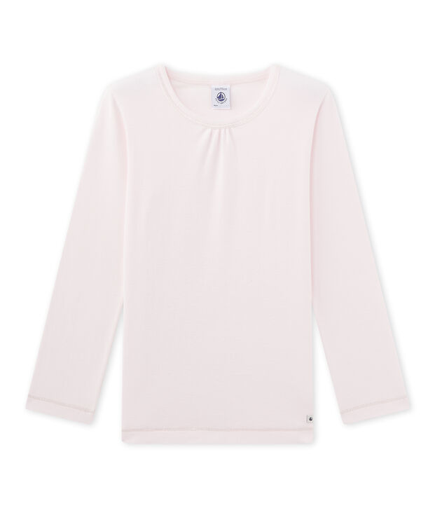 Tee-shirt de pyjama fille Mix & Match rose