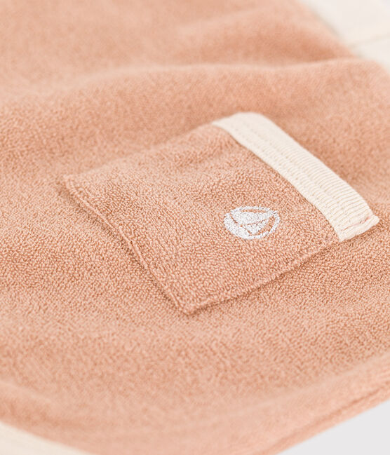 Short bébé en bouclette éponge beige VINTAGE