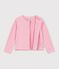Effen katoenen vestje voor kinderen roze