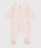 Katoenen babypyjama met bloemenprint MARSHMALLOW/ PANTY
