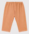 Babybroek van dun velours roze SIENNA