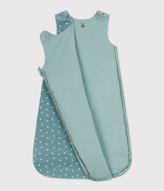 Gigoteuse en velours TOG 2 bleu BRUT/blanc MARSHMALLOW