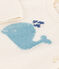 Setje van tricot uit wol en katoen voor baby's wit MARSHMALLOW
