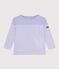 Marinière enfant en coton violet SQUAW/ MILK