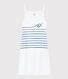 Robe à bretelles iconique en coton Femme