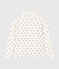 Sous-pull imprimé fleuri en coton enfant fille blanc MARSHMALLOW/blanc MULTICO