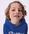 Katoenen hoodie voor kinderen blauw PERSE