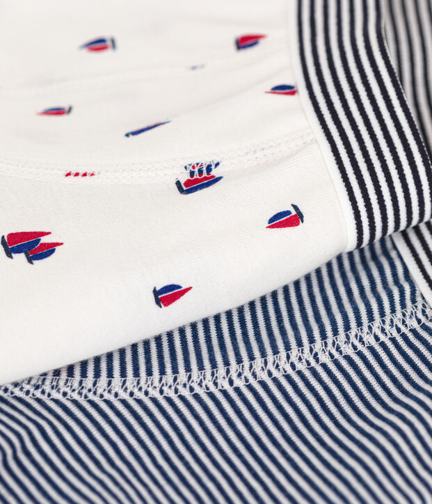 Lot de 2 boxers en coton enfant multicouleur