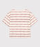 T-shirt LE BOXY en coton Femme blanc AVALANCHE+STOP/ MULTICO