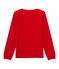 Meisjescardigan in wol/katoen rood FROUFROU