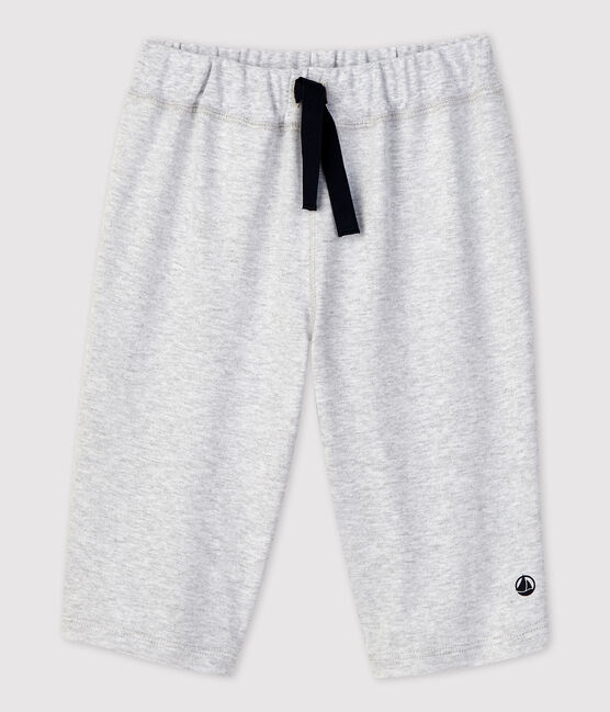 Bermuda en coton enfant garçon gris POUSSIERE CHINE
