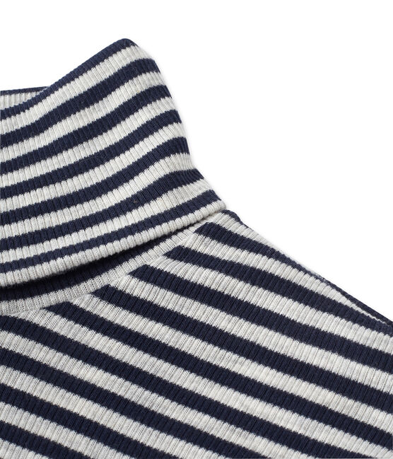 Gestreepte sous-pull voor dames Colette blauw SMOKING/grijs BELUGA