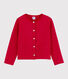Cardigan en tubique enfant fille