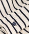 T-shirt met lange mouwen uit gevlamde jerseystof voor meisjes wit AVALANCHE/blauw SMOKING