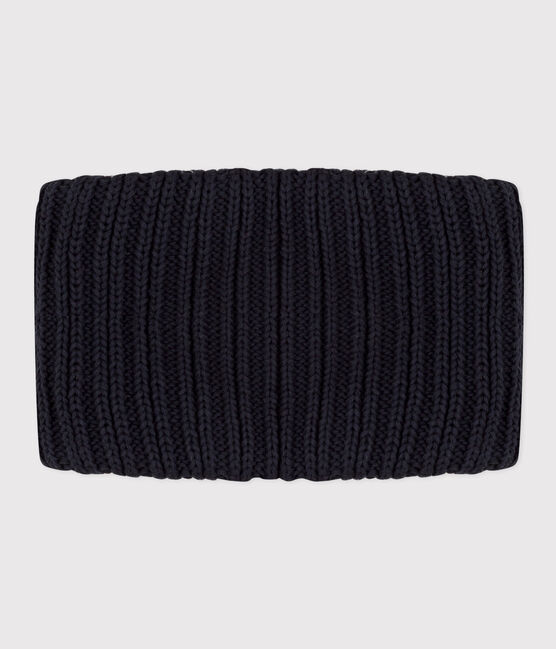 Snood van gebreide stof met fleecevoering voor baby's, jongens en meisjes blauw SMOKING