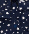 Chemise en flanelle enfant garçon bleu MEDIEVAL/blanc MARSHMALLOW