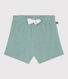 Short bébé en coton éponge
