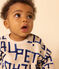 Sweatshirt in molton met print voor baby's. wit AVALANCHE/ MULTICO