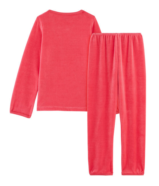 Pyjama petite fille en velours SIGNAL