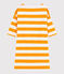 Robe rayée Femme jaune TEHONI/blanc MARSHMALLOW