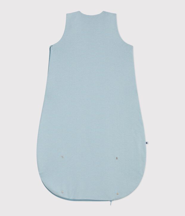 Gigoteuse b&eacute;b&eacute; en coton &agrave; rayures TOG 0,5 vert/blanc