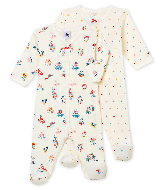 Duo de dors bien bébé fille variante 1