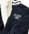 Sweatshirt zippé réversible enfant garçon bleu SMOKING