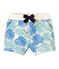 Short bébé garçon imprimé gris BELUGA/blanc MULTICO