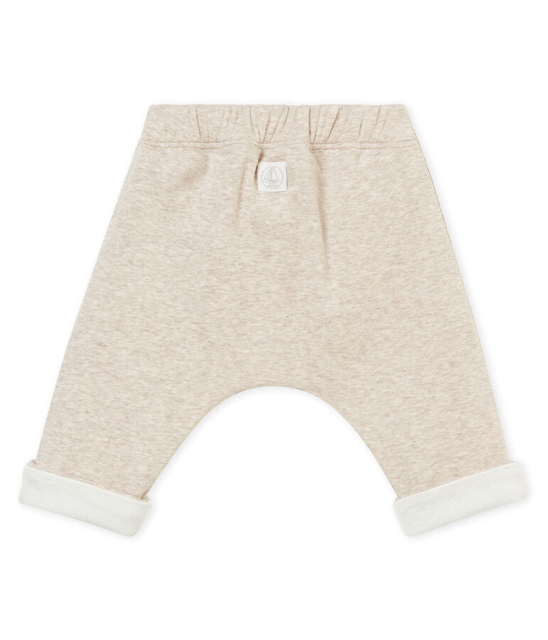 Pantalon doubl&eacute; b&eacute;b&eacute; mixte beige