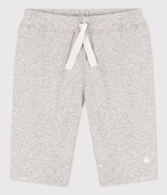 Bermuda en coton enfant garçon gris BELUGA CHINE