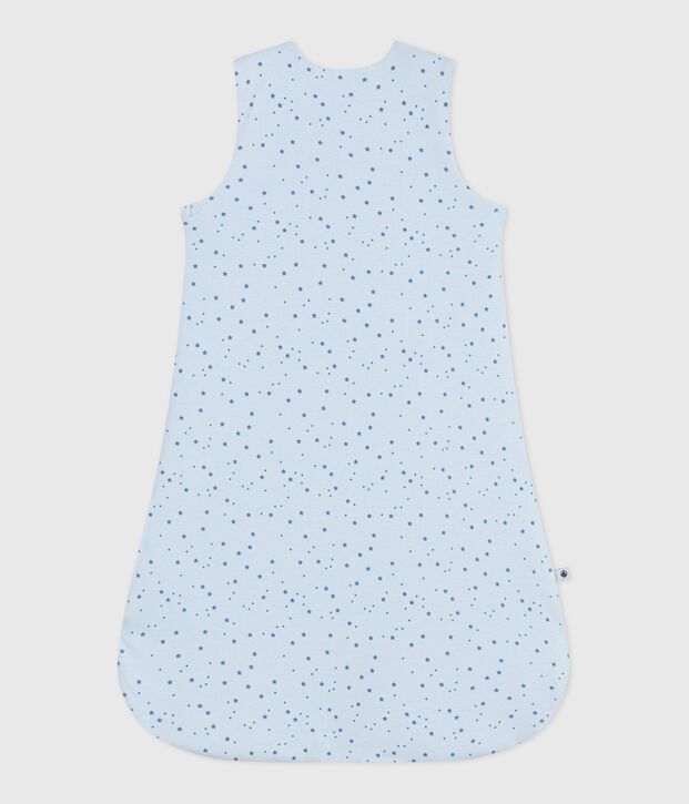 Katoenen babytrappelzakje met sterretjesprint TOG 1,5 blauw/blauw