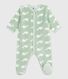 Overpyama in fleece voor de winter met walvismotief voor baby's
