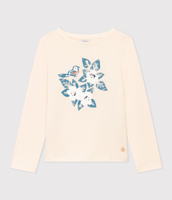 T-shirt met lange mouwen uit katoen voor meisjes AVALANCHE/ POLOCHON