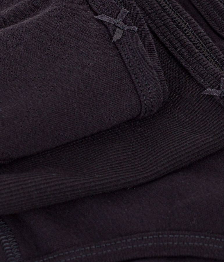 Setje met 3 katoenen damesslips multicouleur