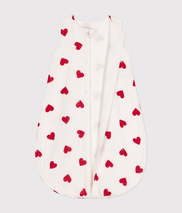 Gigoteuse b&eacute;b&eacute; en coton TOG 1 blanc/rouge