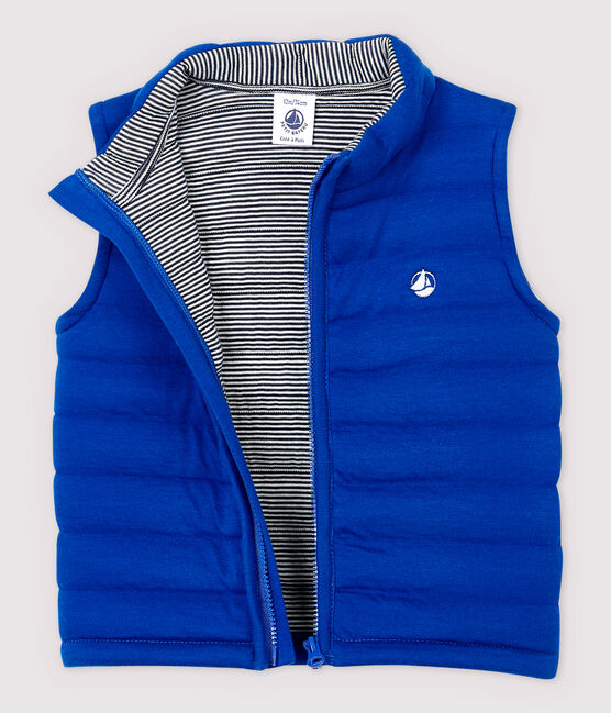 Blouson sans manches bébé garçon bleu SURF