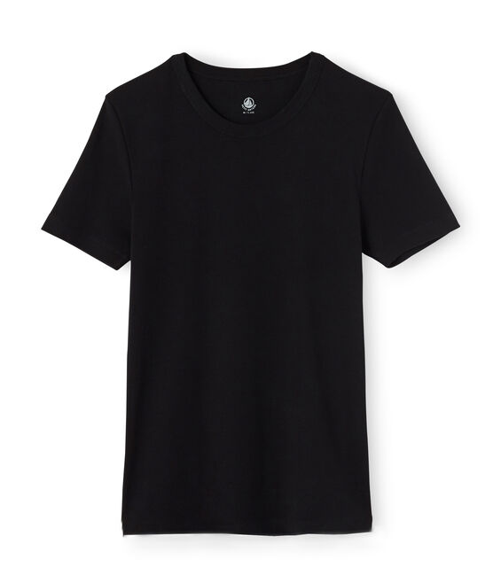 Tee shirt manches courtes iconique homme noir NOIR