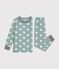 Kinderpyjama van geruwde fleece met schaapprint PAUL/ MULTICO